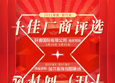 2021年度铝行业十佳厂商评选