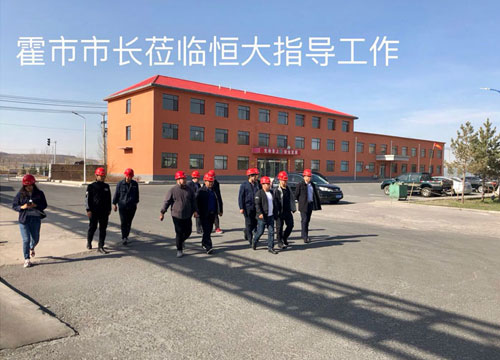 霍市市长莅临918博天堂指导事情